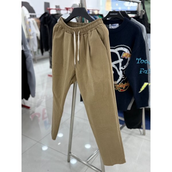 [여주점] 기모피치 면 원턱 팬츠 JDSN0180B01