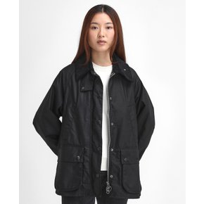 [26FW] 여성 블랙 Womens Bedale 왁스 재킷 (URJU6F314BK)