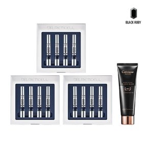 쟈스 닥터 레티셀 레티놀 4X 앰플 4입 x3 + 칼비사노 캐비어 블랙 마스크 80ml