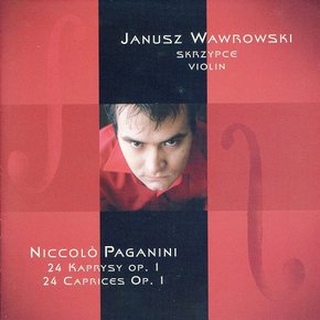 NICOLO PAGANINI - 24 CAPRICES/ JANUSZ WAWROWSKI 파가니니: 무반주 바이올린을 위한 카프리스