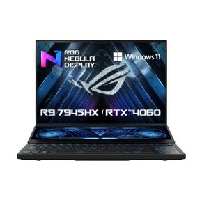 ROG 제피러스 듀오 GX650PV-N4012W 듀얼스크린 게이밍노트북 R9-7945HX 16GB 512GB RTX4060