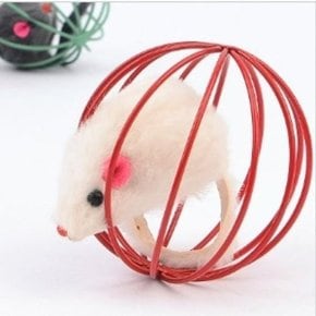 [JH00O030_52CM]철망 고양이 마우스볼 장난감