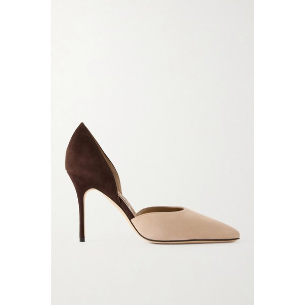 테일러비누 90 투톤 스웨이드 펌프스 46376663162937215