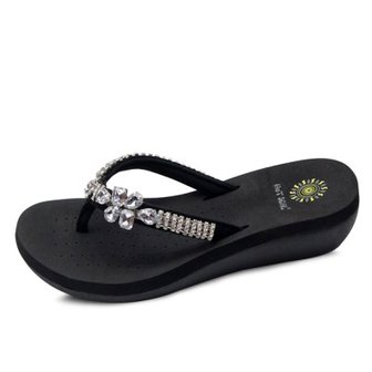 텐바이텐 kami et muse Cubic strap flip flop slippers_KM23s067