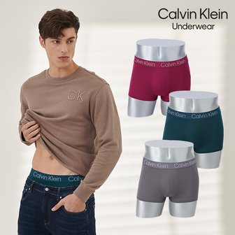 Calvin Klein Underwear 남성 하이레그 드로즈 3종 세트 A_P348251639