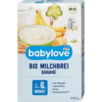 dm 베이비러브 babylove 오트밀 바나나 이유식 250g (6개월)
