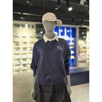 휠라 [파주점] 공용 럭비 카라 맨투맨 티셔츠(FS2POH1102U-DNA)