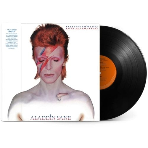 [LP]David Bowie - Aladdin Sane (50Th Anniversary Edition) (Limited Black Vinyl, Half Speed Master) [Lp] / 데이빗 보위 - 알라딘 세인 (50주년 기념 에디션) (리미티드 블랙반, 하  
