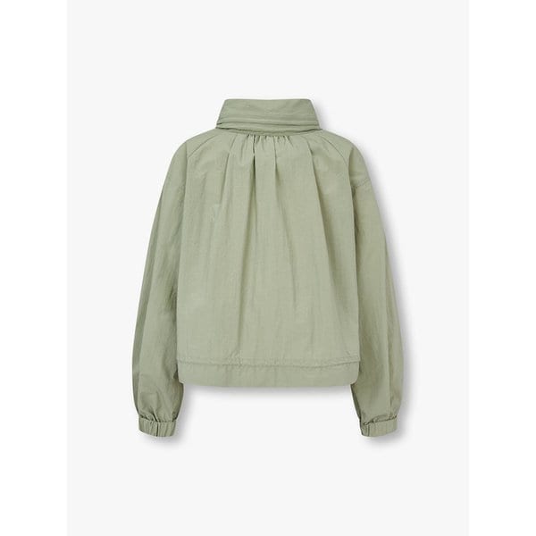 히든 후드 나일론 점퍼_라이트 카키 7225220001