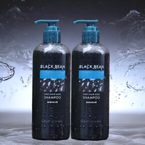 블랙빈 검정콩 탈모증상 완화 샴푸 300ml 2개