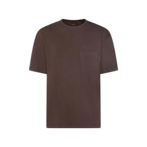 26SS 르메르 박시 숏슬리브 저지 티셔츠 TS0010 LJ1010 BR512 BROWN