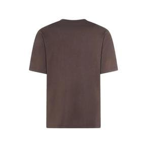 26SS 르메르 박시 숏슬리브 저지 티셔츠 TS0010 LJ1010 BR512 BROWN