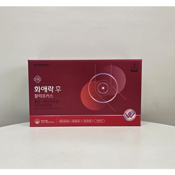 [정관장]  화애락 후 활력포커스 70ml x 30포 여성  / 건강 기능식품 (S45626194)