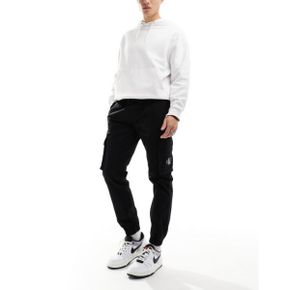 5094029 Calvin Klein Jeans skinny cargo pants in black