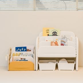 루루 미니 전면책장 / 유아 아기 책꽂이 책장 베이비룸 장난감 정리함 낮은책장 아이방가구