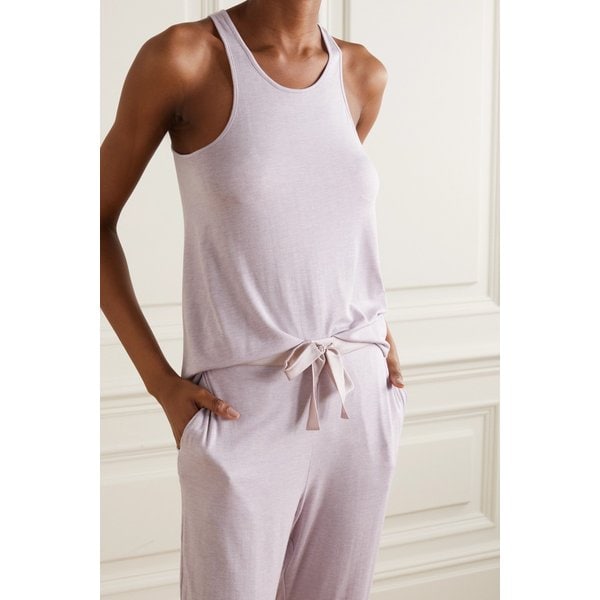 아이.디.세리에리 커피 모닝 레이스 트림 모달 블렌드 파자마 탑 343549805663086