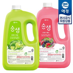 [애경]순샘 프레시 주방세제 3L x2개