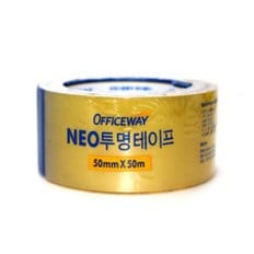 박스테이프 1개 오피스웨이 투명 50mm x 50M .