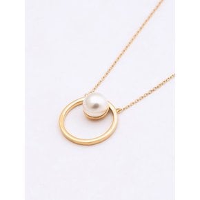 7mm Half Shell Pearl 45cm Necklace