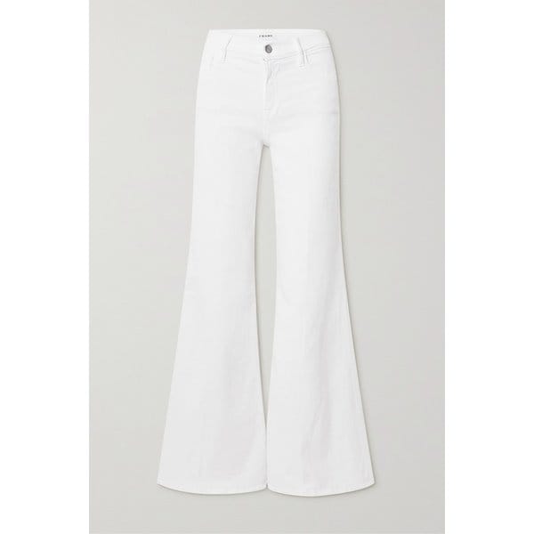 르 팔라조 하이 라이즈 와이드 핏 진 화이트 45666037504843879