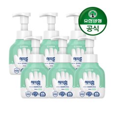 [유한양행] 해피홈 SAFE365 핸드워시 용기형 350mL 그린샤워향 6개