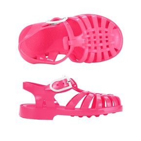 SUN 201 FUCHSIA 푸시아 핑크 아동 키즈 젤리슈즈 샌들