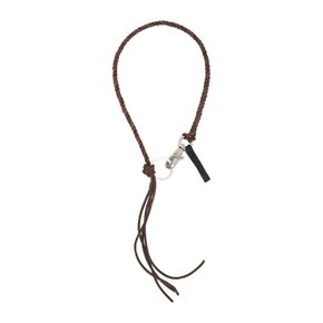아워레가시 브레이드 라돈 네크리스 A2268LBR Brown Leather