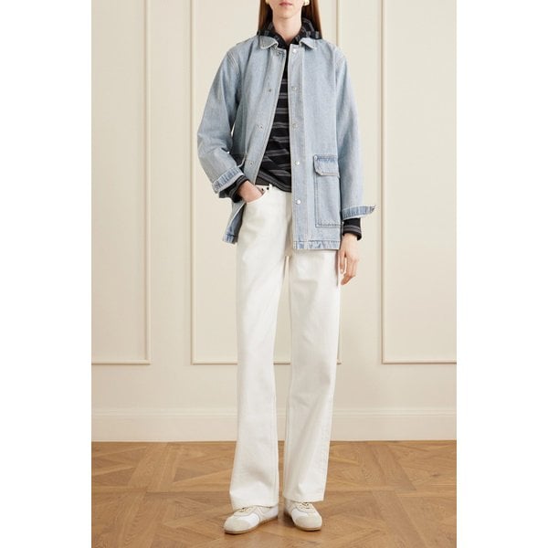 스틸히어 라이트 데님 바른 재킷 46376663163048281