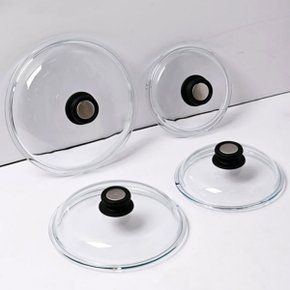 독일산 유로룩스 유리 뚜껑 4size