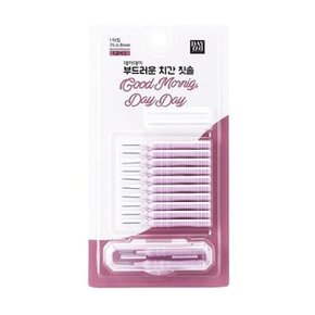 데이데이 치간칫솔 12p세트 퍼블 2S 0.8mm 치실 (WA07477)