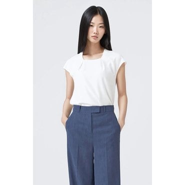 린 크레온 스퀘어넥 블라우스 (LGBLOG9900)