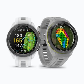 [가민코리아정품]가민 GARMIN Approach S70 골프GPS 스마트워치-(42mm화이트/그레이)