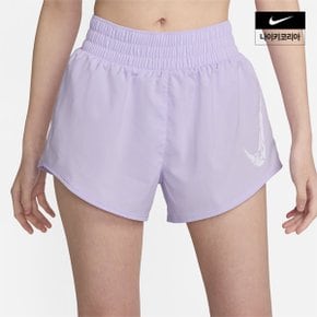 우먼스 나이키 원 드라이 핏 미드라이즈 3인치 브리프 라인드 쇼츠 NIKE FN2602-512