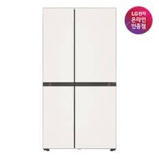 LG [공식인증점] LG 디오스 냉장고 오브제컬렉션 S634BB35Q (652L)(희망일)
