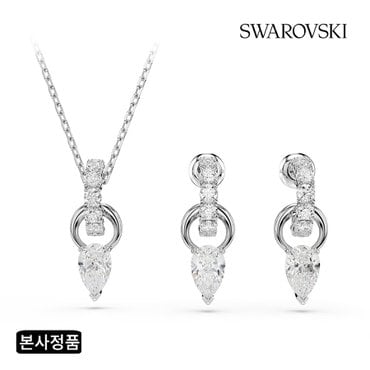 스와로브스키 [본사정품/쇼핑백증정] Mesmera 로듐 세트 5723197