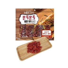 소고기라이스큐브 300g 쫀든간식 소프트간식 애견간식