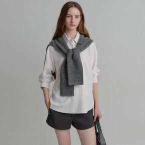 [10/19 발송] 루넬 니트 숄 케이프 / LUNELLE KINT SHAWL CAPE_3colors