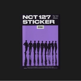 media synnara [CD] [포스터품절] Nct 127 - 3집 [Sticker] (STICKER VER.) / Nct 127 - Vol. [Sticker] (STICKER VER.)