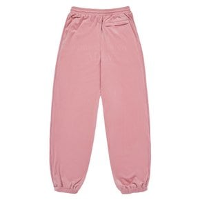 NEW SYMBOL LOGO VELOUR SET UP PANTS PINK 심볼 로고 벨루어 셋업 팬츠 핑크