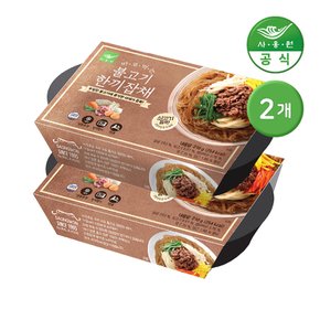 사옹원 바로먹는 한끼잡채 불고기 210g 2개