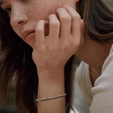 베흐트 [925 silver] Huit.silver.70 / anse dew bracelet(81028)