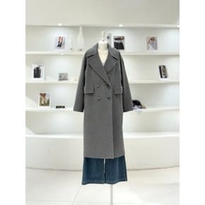 [여주점] 여성 더블 버튼 롱코트 (L261MSH507)
