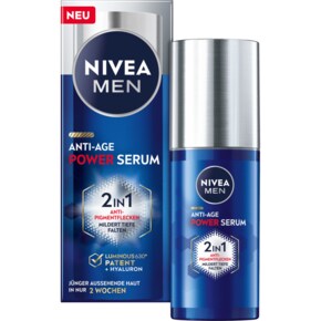 니베아 NIVEA 맨 안티 에이지 파워 세럼 2in1 LSF 30, 50ml