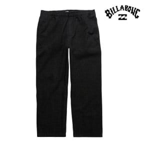 LARRY YD LAYBACK PANT 밴딩 체크 팬츠 (AE31LP025)