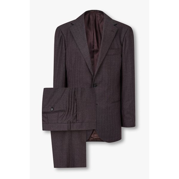 [RING JACKET] 노치트 라펠 울 싱글 수트 4715301105000