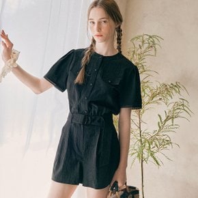 BELT JUMPSUIT BLACK