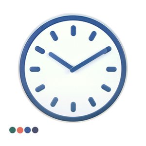 무케렌시아 [무케] 페니체_라인월클락 (5colors) 무소음 인테리어 벽걸이 시계