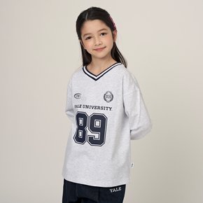 예일키즈 브이넥 넘버링 티셔츠 A5F002