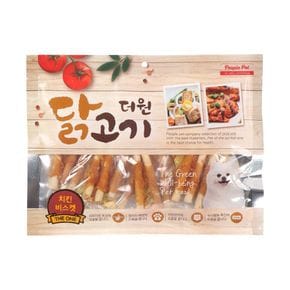 더원 치킨비스켓 300g 강아지 간식