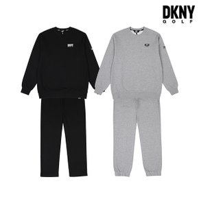 [DKNY GOLF] 24SS 로고 맨투맨 셋업 남성 4종세트